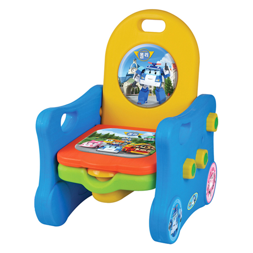 우전토이 멜로디 변기 로보카폴리(폴리)