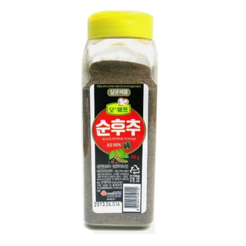 오쉐프 순후추 용기 450g