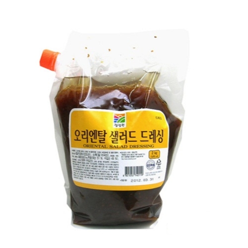  청정원 오리엔탈 샐러드 드레싱 2kg [1개]