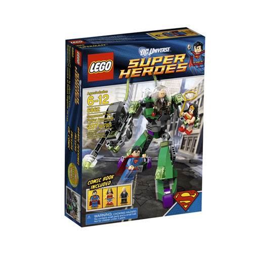 레고  DC 슈퍼히어로 슈퍼맨과 렉스의 결투 (6862)