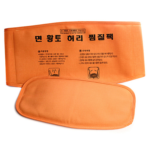  에이스월드 면 황토 냉온 찜질팩 (허리)