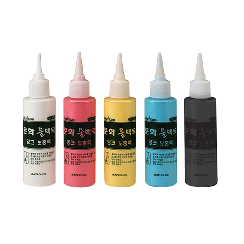 문화 물백묵 리필 잉크 보충액 100ml [1개]