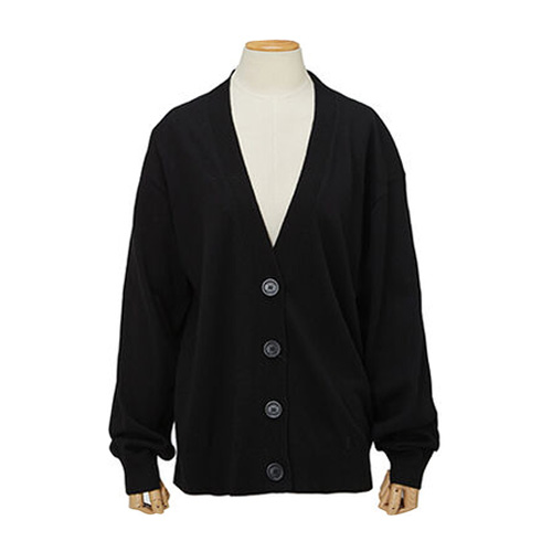 버버리 여성 체크 엘보 가디건_8024593