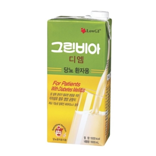  정식품 그린비아 DM 당뇨환자용 1L [12개]