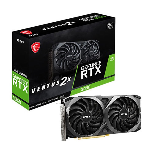 MSI  지포스 RTX 3050 벤투스 2X OC D6 8GB