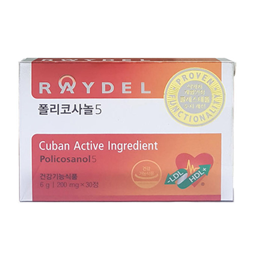 레이델 폴리코사놀5 200mg 30정