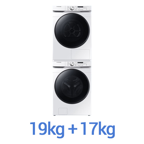 삼성전자 그랑데 WF19T6000KW + DV17T8520BW