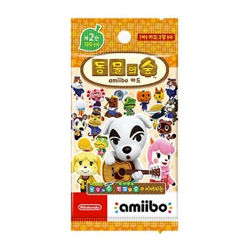 Nintendo  동물의 숲 아미보 카드 제 2탄 한글판