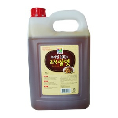  청정원 조청쌀엿 5kg [1개]