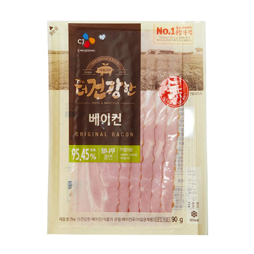 CJ제일제당 프레시안 더 건강한 베이컨 90g