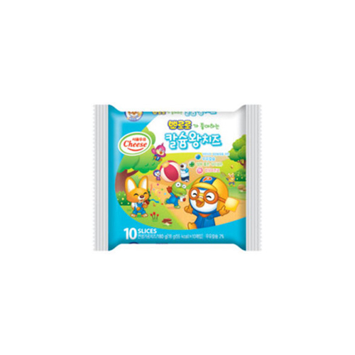 서울우유 뽀로로가 좋아하는 칼슘왕 치즈 18g