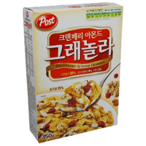 동서식품 포스트 아몬드 크랜베리 그래놀라 350g