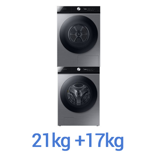 삼성전자 비스포크 AI WF21B6400KP + DV17B8720BP