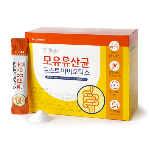 녹십초 프롤린 모유유산균 포스트바이오틱스 2g 60포
