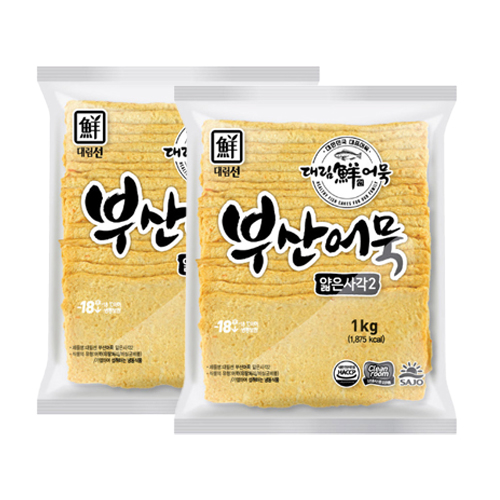 사조대림 대림선 부산어묵 얇은사각2 1kg
