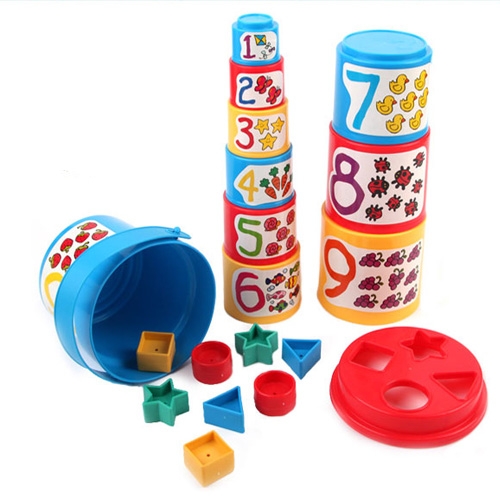 BATTAT 숫자퍼즐 컵쌓기