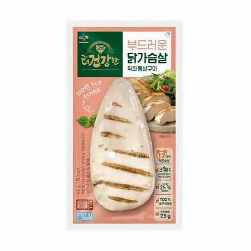 CJ제일제당  The더건강한 닭가슴살 직화통살구이 100g