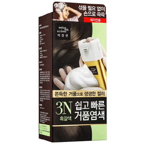  미쟝센 쉽고 빠른 거품 염색 [8개]