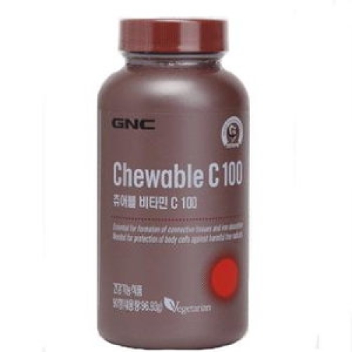 GNC 츄어블 비타민C 100 90정