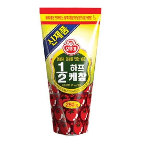 오뚜기 LIGHT&JOY 1/2 하프 케찹 475g