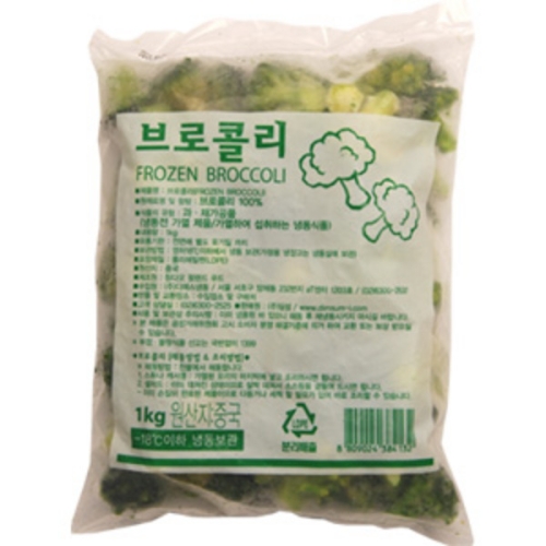 랜시푸드 냉동 브로콜리 1kg