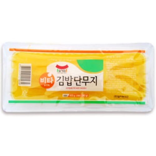 일미농수산 일가집 비타 김밥 단무지 400g [1개]