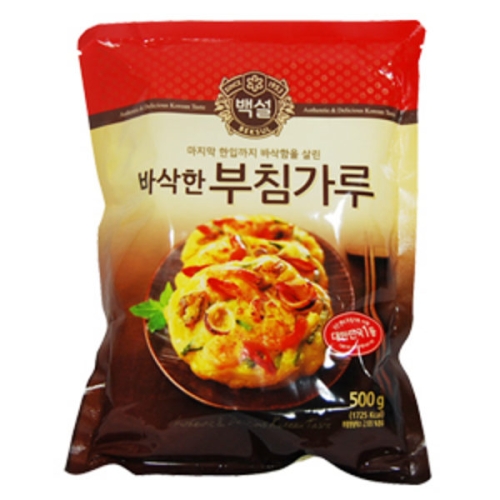 백설 바삭한 부침가루 500g