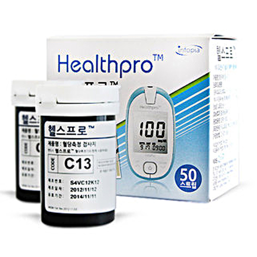 오상헬스케어 헬스프로 혈당시험지