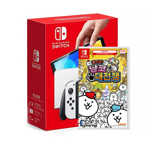Nintendo  닌텐도 스위치 OLED 2인용 게임 패키지