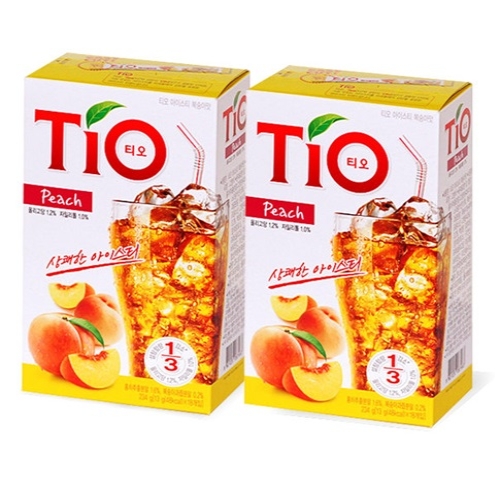 동서식품  아이스티 티오 복숭아 스틱 18개입