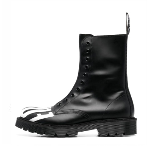 VETEMENTS 부츠 leather fuck off army VL12BO200B 530