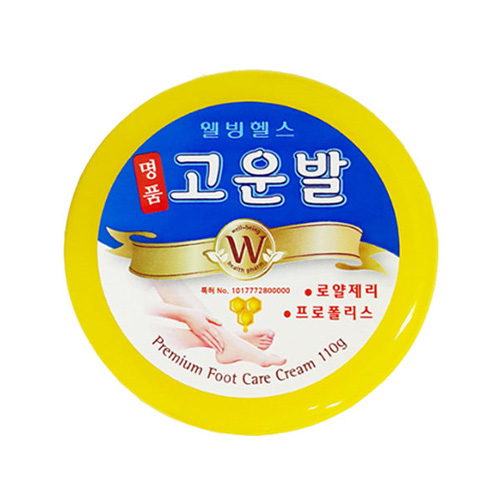 웰빙헬스 명품 고운발 풋크림 110g