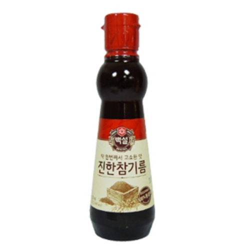 백설 진한 참기름 320ml