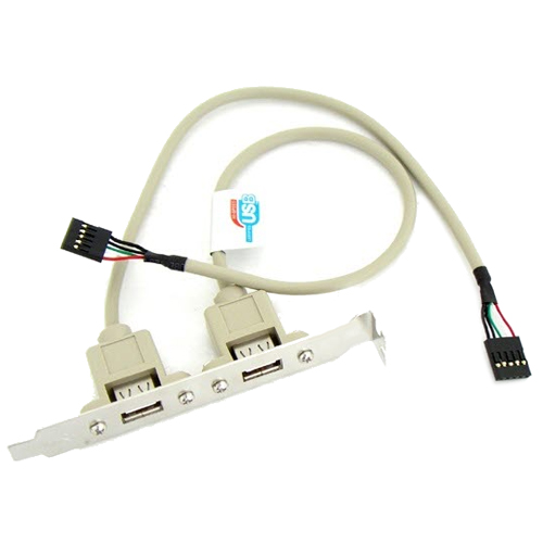 라이트컴 Coms USB 포트 (브라켓타입/2포트확장)