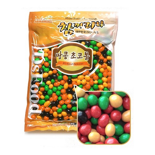 디에스푸드  참꺼리나 땅콩 초코볼 1kg