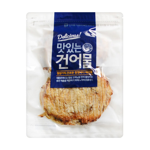 해맑은푸드  구운 순살 아귀포 500g