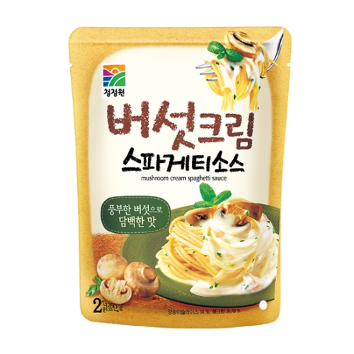 청정원 버섯크림 스파게티소스 250g