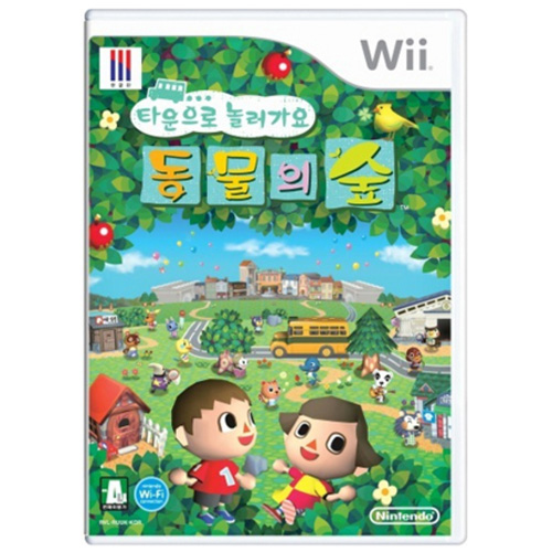 Nintendo  타운으로 놀러가요 동물의숲 (Wii)