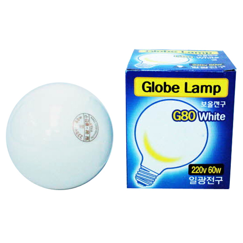 일광전구 일광 볼전구 G80 60W