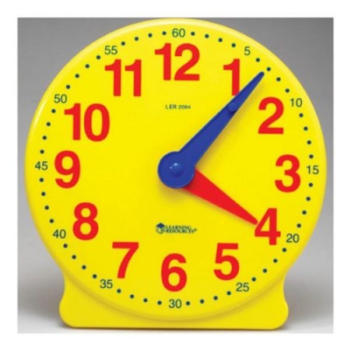 러닝리소스 선생님용 대형 학습시계 12시간 (LR2094)