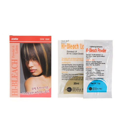 리체나 하이 블리치 파우더&로션