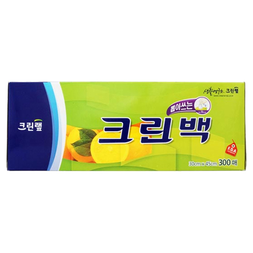 크린랲  크린백 30x45cm (대) 300매