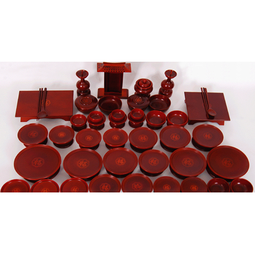 남원공방 남원전통공예 삼중전 복 오리목 47P