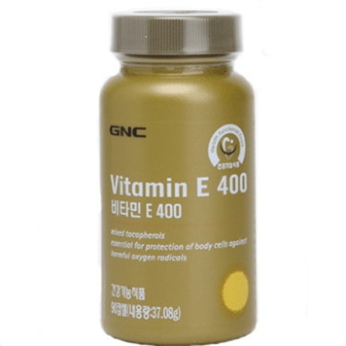 GNC 비타민 E 400IU 412mg 90캡슐