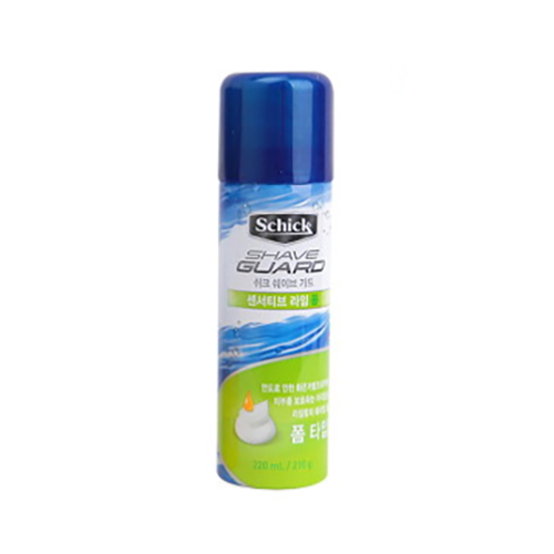  쉬크 쉐이브가드 센시티브 라임 폼 220ml [2개]