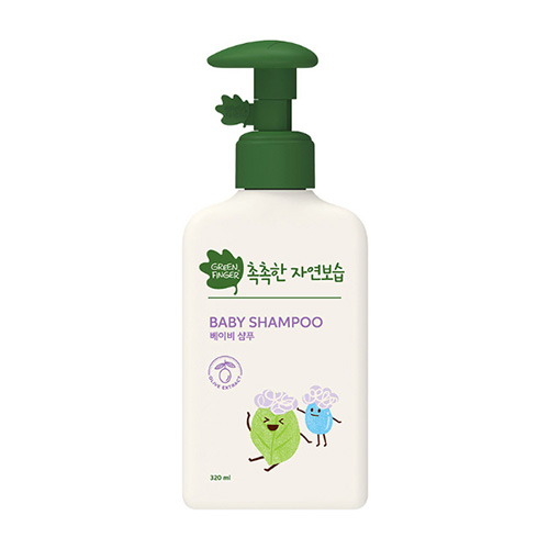 그린핑거 촉촉한 자연보습 베이비 샴푸 펌프형 320ml
