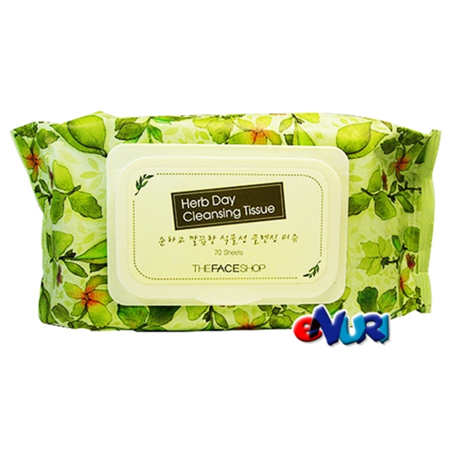 더페이스샵 허브데이 클렌징 티슈 70매