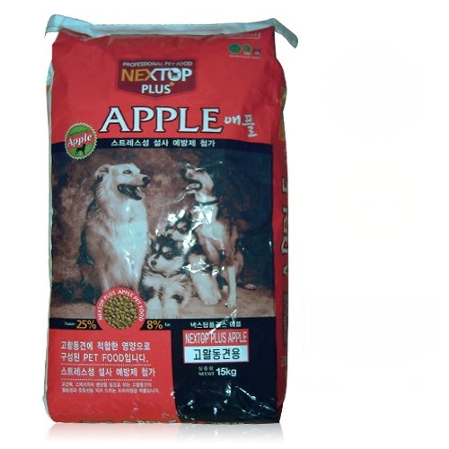 우성사료 우성 넥스탑 애플 15kg