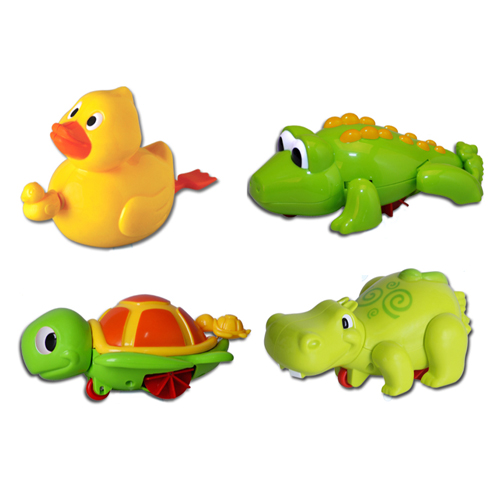 진영토이 오리와 친구들 목욕놀이