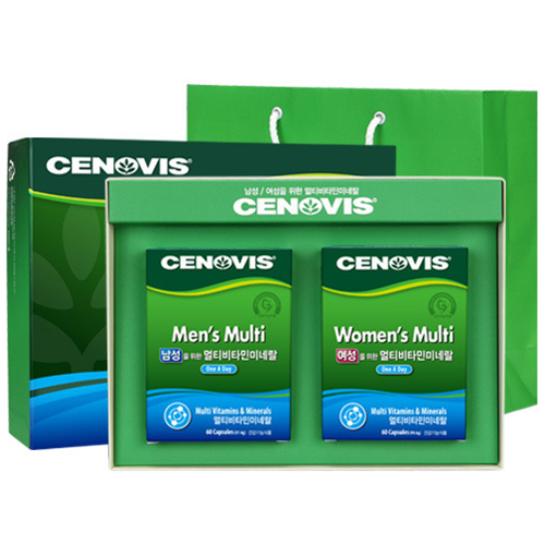 세노비스 남성 60캡슐 + 여성 60캡슐 멀티비타민 커플세트